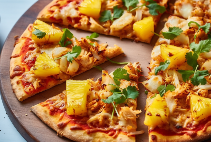 pineapple bbq pizza