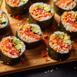 tomato sushi rolls